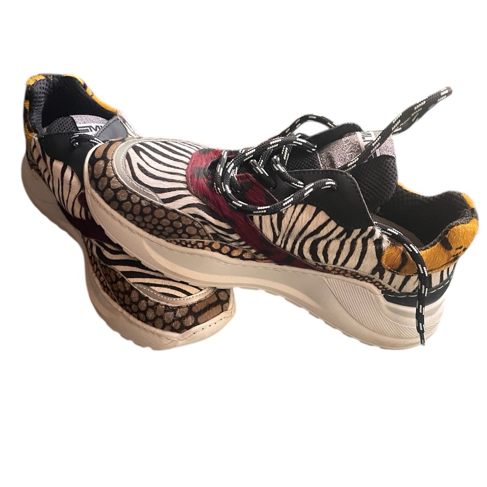 Italian made Meline animal print shoes